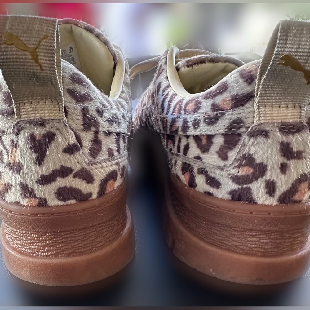 Puma Womens Mayze Leopard Platform   Sneakers Shoes Casual Size:7.5 - Picture 3 of 8